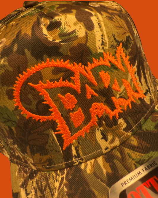 BARN Camo/Orange Hat