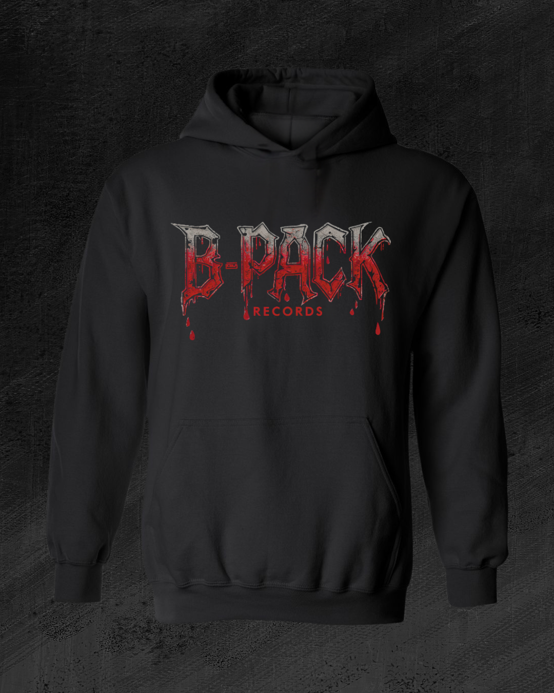 B-Pack Black Hoodie