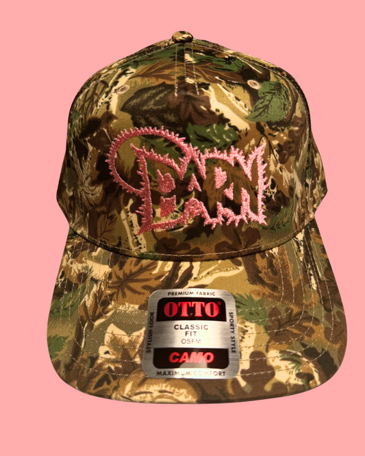 BARN Camo/Pink Hat