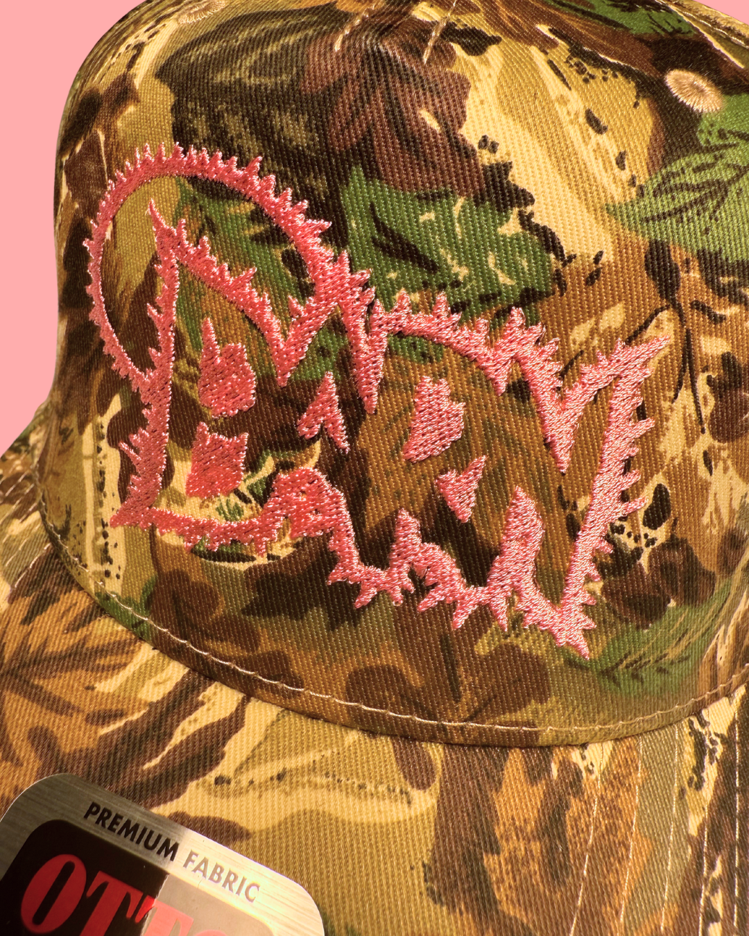 BARN Camo/Pink Hat