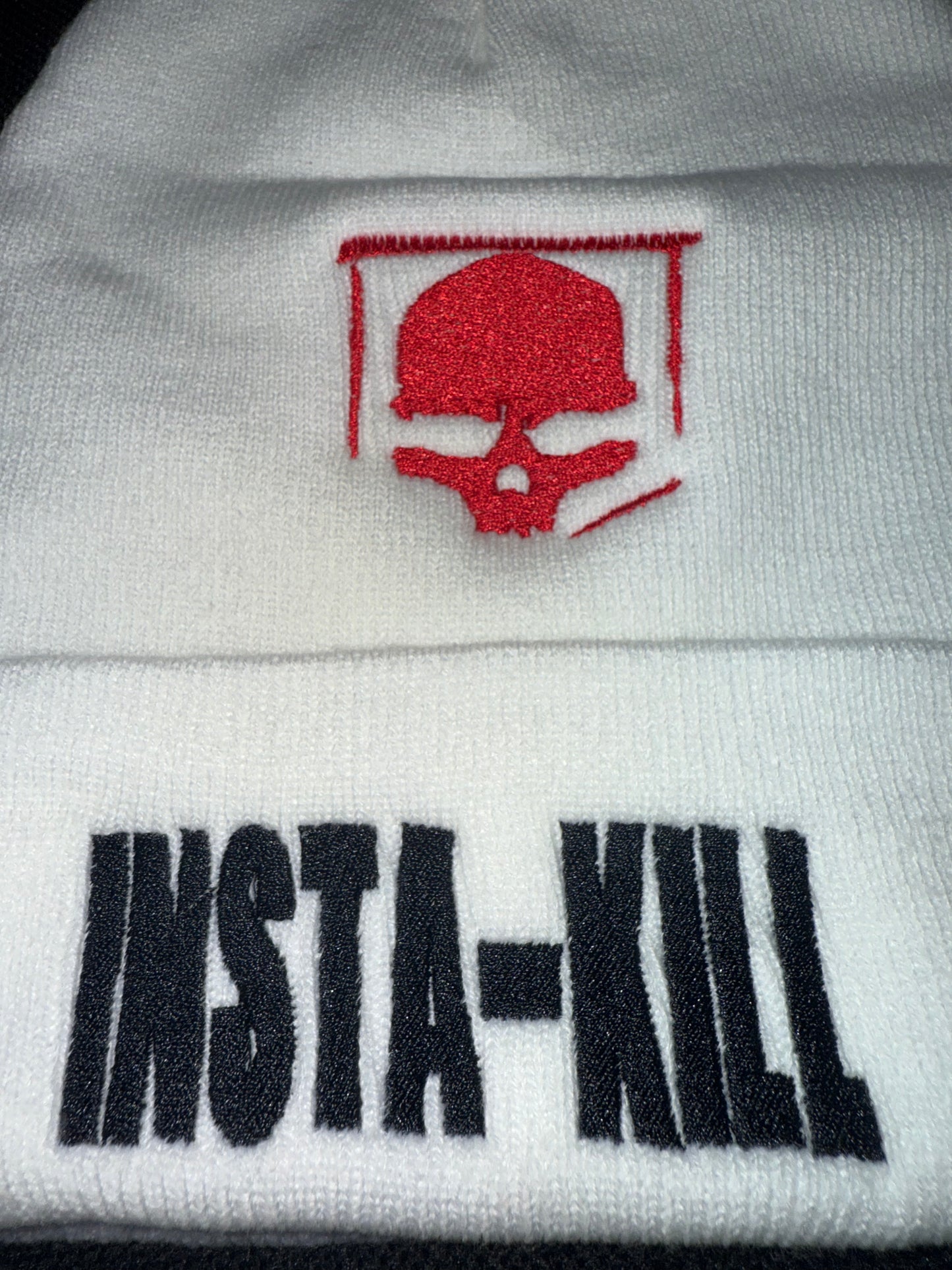 White Beanie