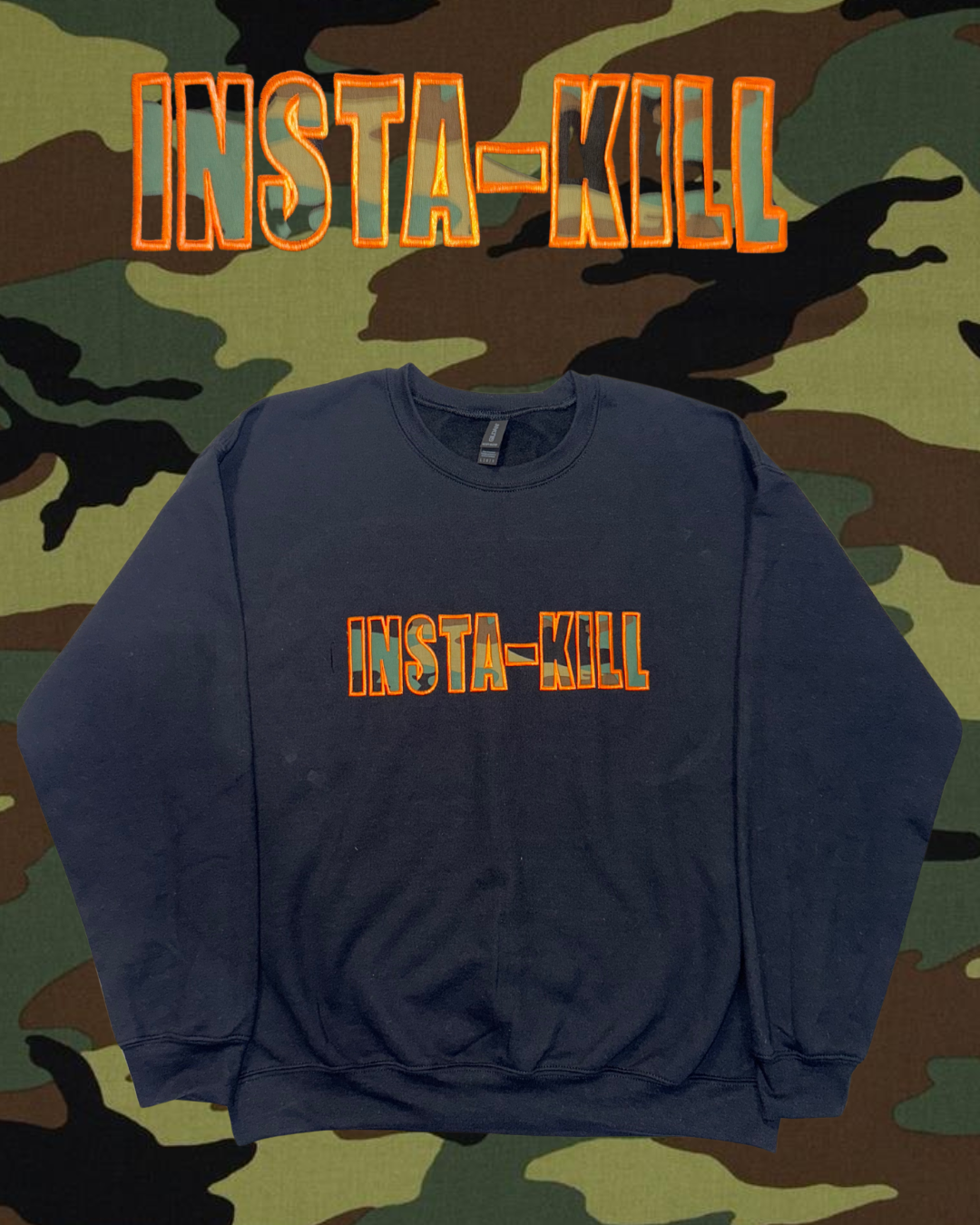 Camo Crewneck