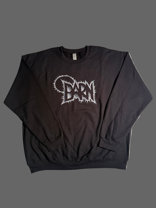 BARN Black/Gray Crewneck