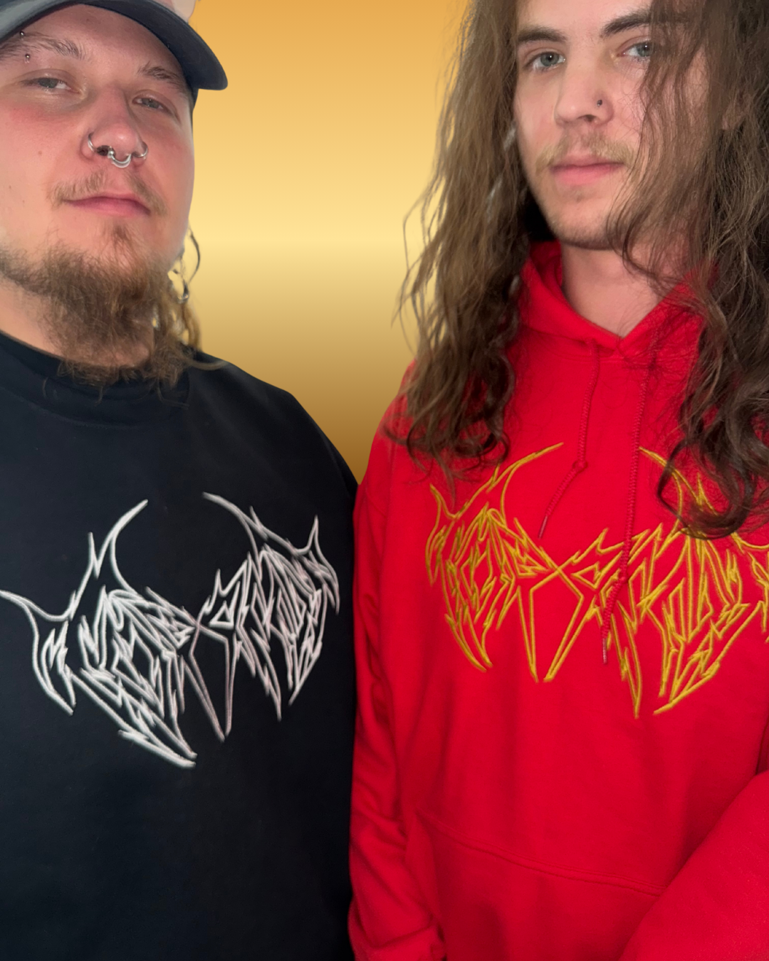 TorrenT Black/White Embroidered Hoodie