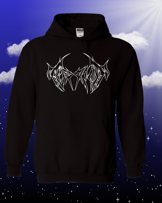 TorrenT Black/White Embroidered Hoodie